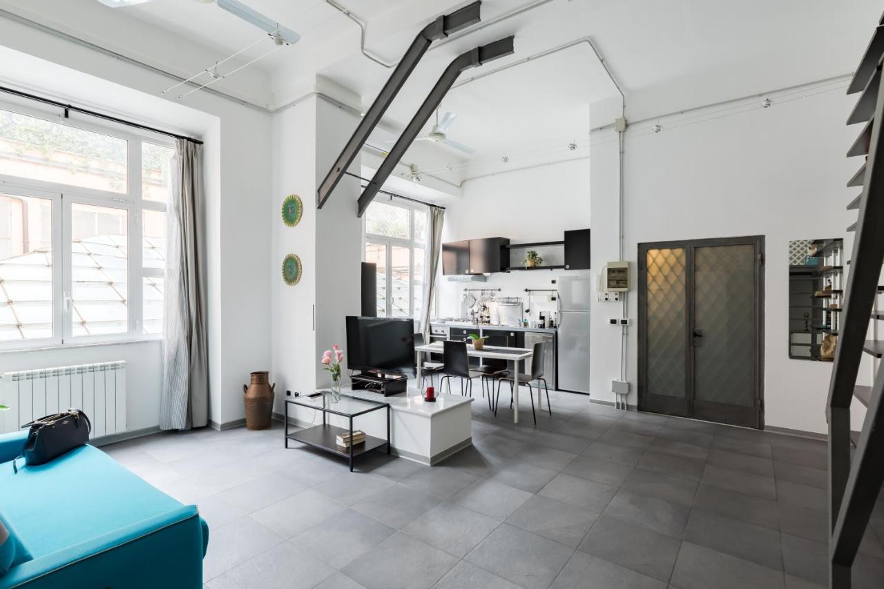 Trevi Fountain Modern Loft Apartment Rome Exterior photo